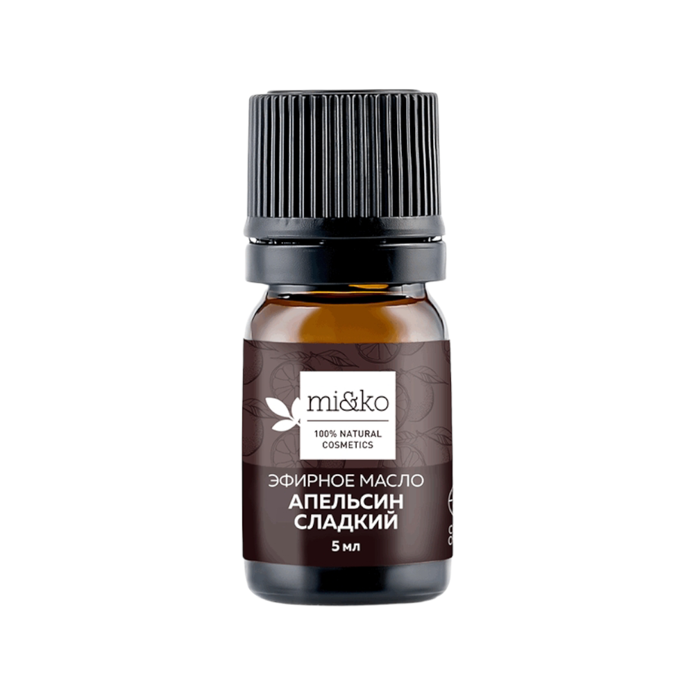 Эфирное масло Апельсин сладкий 5 мл, органик (Mi&ko)