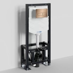 Система инсталляции для унитаза WasserKraft Dill 61TLT.010.ME.RG03 с кнопкой розовое золото