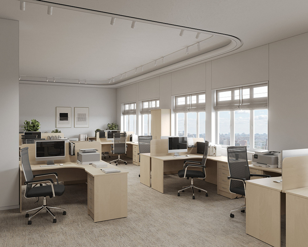 Экран тканевый продольный Riva