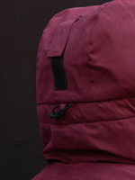 Куртка демисезонная Варгградъ на флисе мужская бордовая