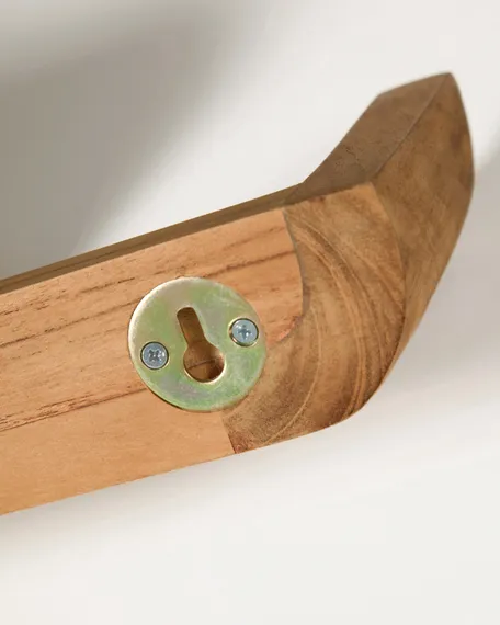 Набор полок Shamel из массива тика 50х5 см