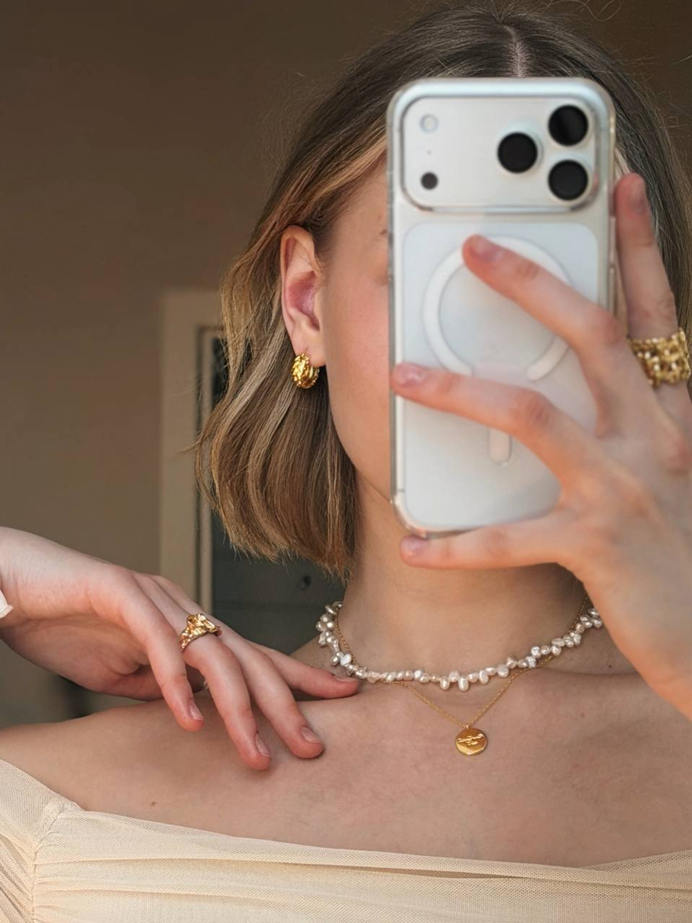 Серьги Косы