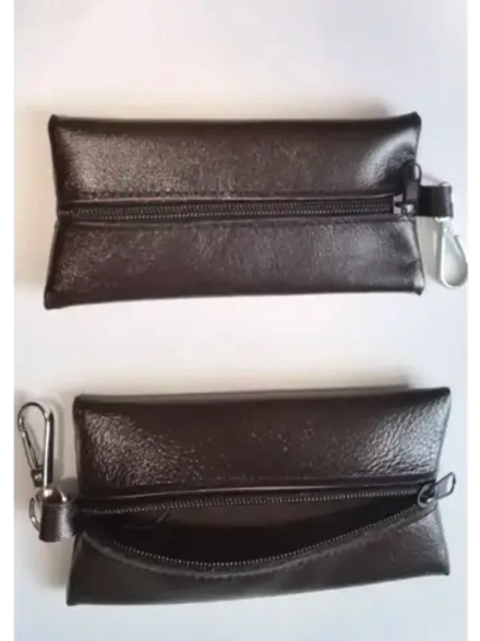 Ключница карманная из натуральной кожи