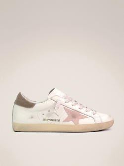 Super Star with peach-pink star and grey heel tab