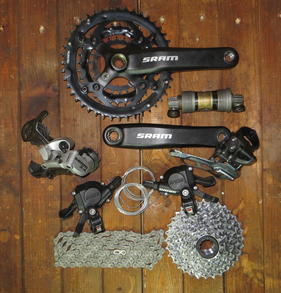 Комплект Sram 3x9sp