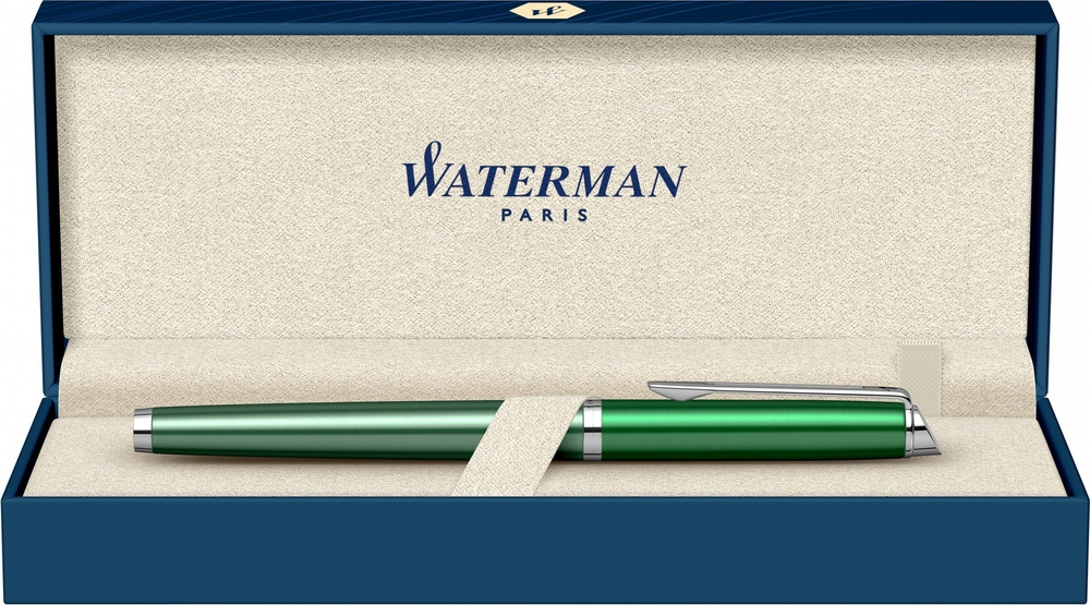 Ручка перьевая Waterman Hemisphere French riviera CHATEAU VERT в подарочной коробке