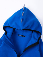 Толстовка флисовая "Дино" синий