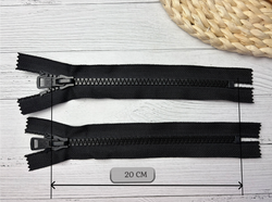 Набор молний трактор Т8 2 замка черн mon 100см+20см