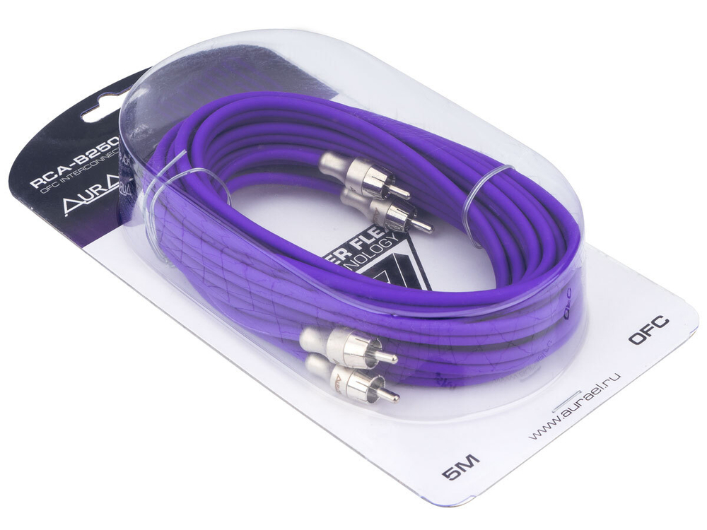 Межблочный провод Aura RCA-B250 mk II - BUZZ Audio