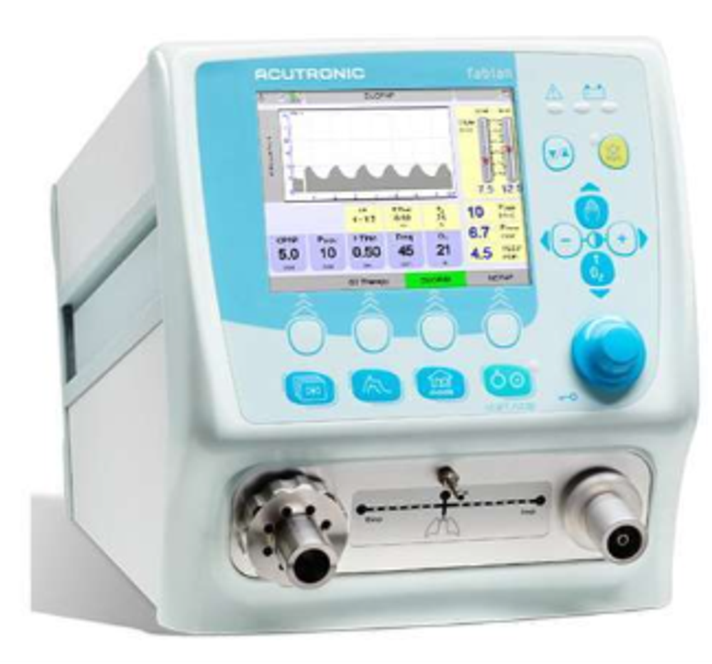 Аппарат ИВЛ ACUTRONIC Fabian +nCPAP