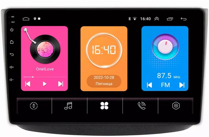 Магнитола для Mercedes-Benz Viano/Vito W639 2003-2014 - GT10-1459 на Android 10