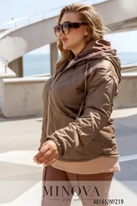 Куртка 219-Бежевый Minova
