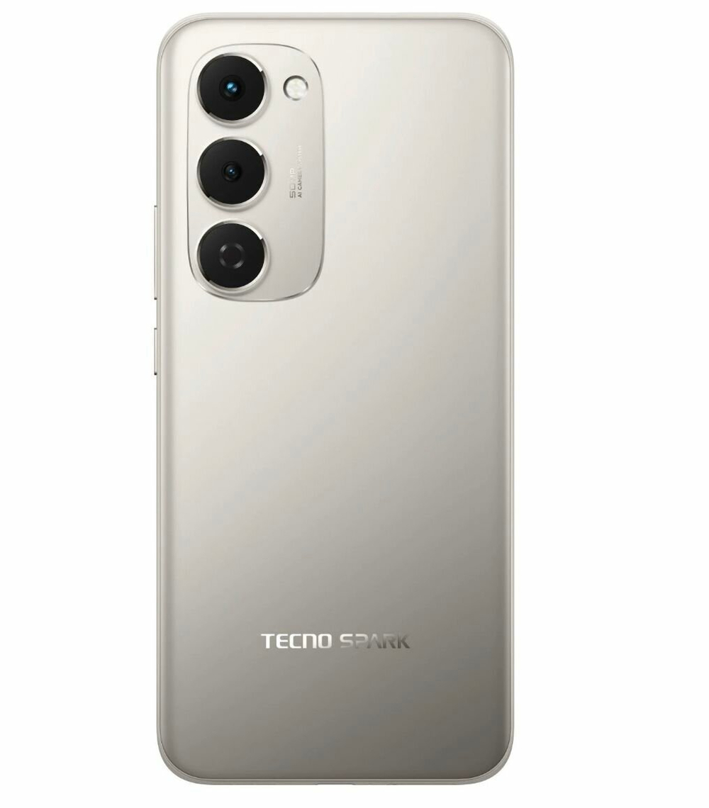 Смартфон Tecno Spark 40 Pro+ 8/256 ГБ, Ростест(ЕАС), Dual nano SIM, Moon Titanium