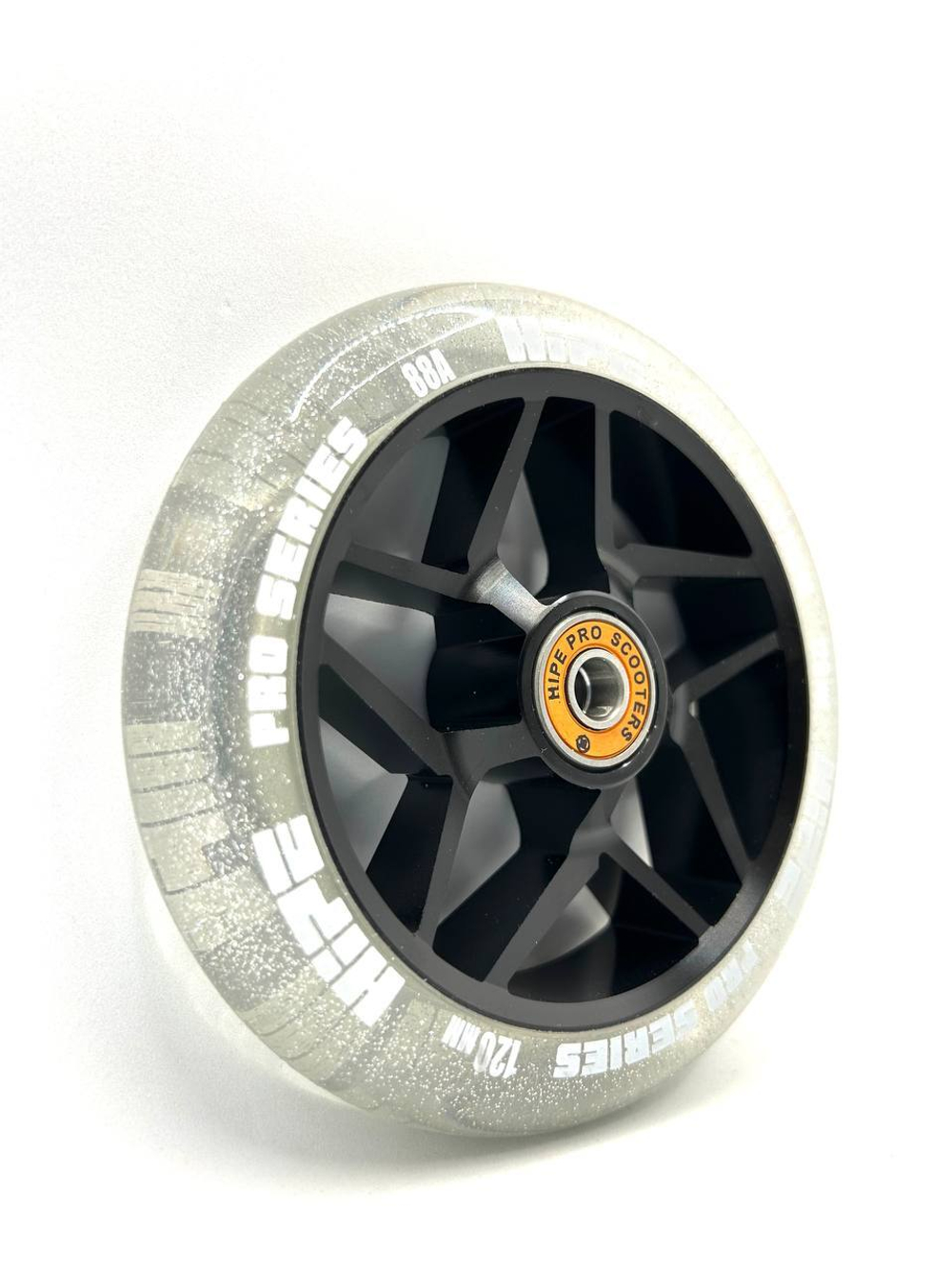 Колесо HIPE S20, 120х24, черный/прозрачный