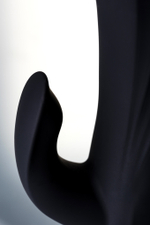 Вибратор с клиторальным стимулятором Waname Thunder черный 24 см