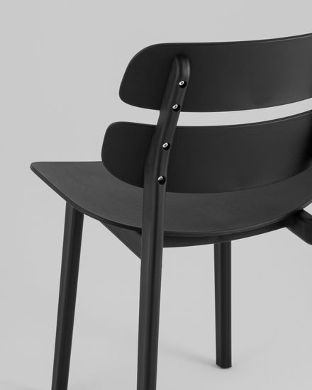 Стул обеденный Keny пластик черный