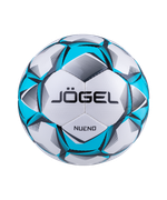 Мяч футбольный Nueno №5, белый/голубой/черный