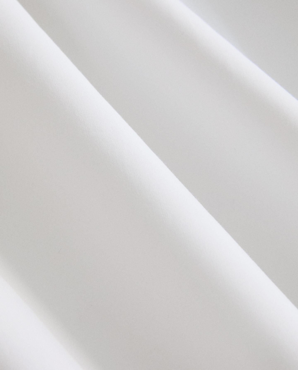 Zara Home - Простыня overlock, белый, 210x280 см