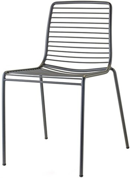 Стул металлический Scab Design Summer, антрацит