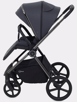 Детская коляска Rant Teo Black Chrome 3 в 1 Graphite