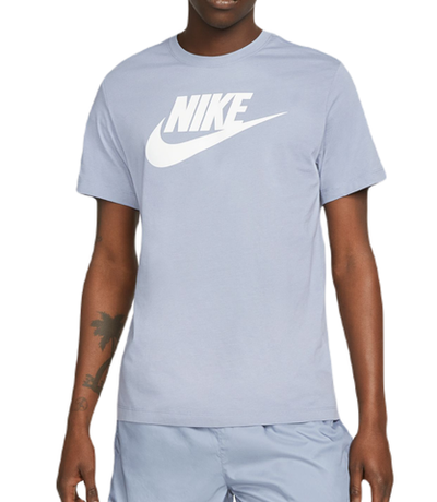 Футболка мужская теннисная Nike Sportswear T-Shirt Icon Futura - ashen slate