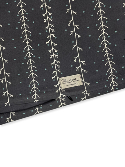 Пододеяльник на молнии Веточки фланель RinaAmari Размер 110*140