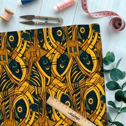 Ткань премиум шифон этнический флёр