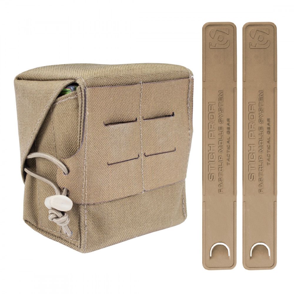 Подсумок на 2 магазина СВД и СВ-98 №3, Fastclip Molle System, Stich Profi