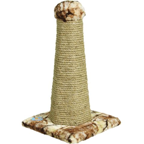 Зооник когтеточка, сизаль, шестигранная (300х300х550)