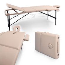 Массажный стол UNIX Superior 3 Section Cream