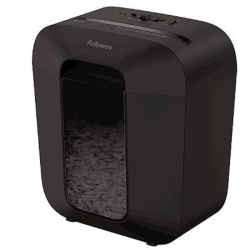 Шредер (уничтожитель бумаг) Fellowes Шредер PowerShred LX25 FS-41705(01) (DIN P-4, 4х37мм, 6 лст., 11,5 лтр., уничт.: скрепки,скобы,карты)