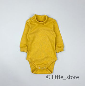 Боди-водолазка Горчица