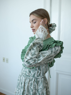 Манжеты на рукава съемные кружевные