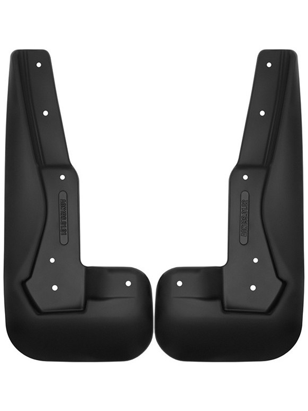 Брызговики передние MITSUBISHI Pajero Sport III рестайлинг 2019 -2 шт.(optimum) в пакете  REIN.A58772.F3