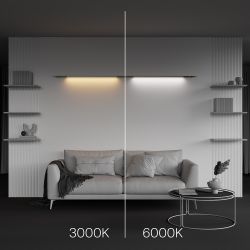 Трековый штанговый светодиодный светильник Maytoni Axity   C100CL-L1000-24W3-6K-BS