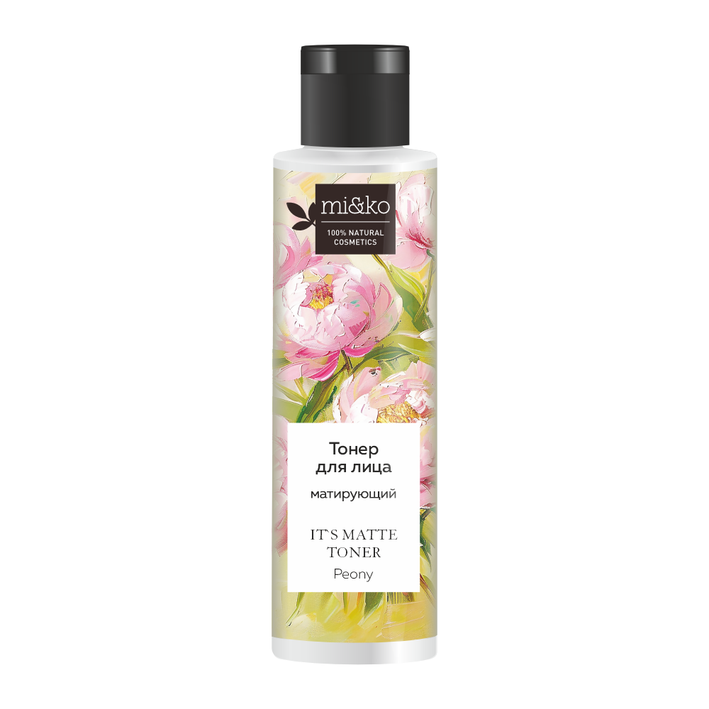 Матирующий тонер It`s matte toner Peony 110 мл, Mi&Ko
