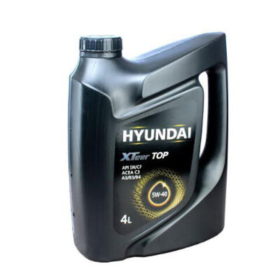HYUNDAI XTEER TOP 5W40 SN CF Масло моторное синт. 4L