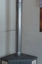 Труба 150 мм нерж. (AISI 409-1 мм.) L-1 м ECOFLUE