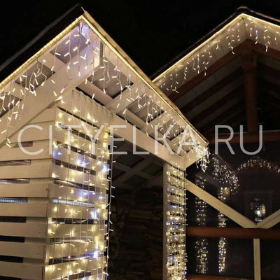 Светодиодный занавес, мерцание