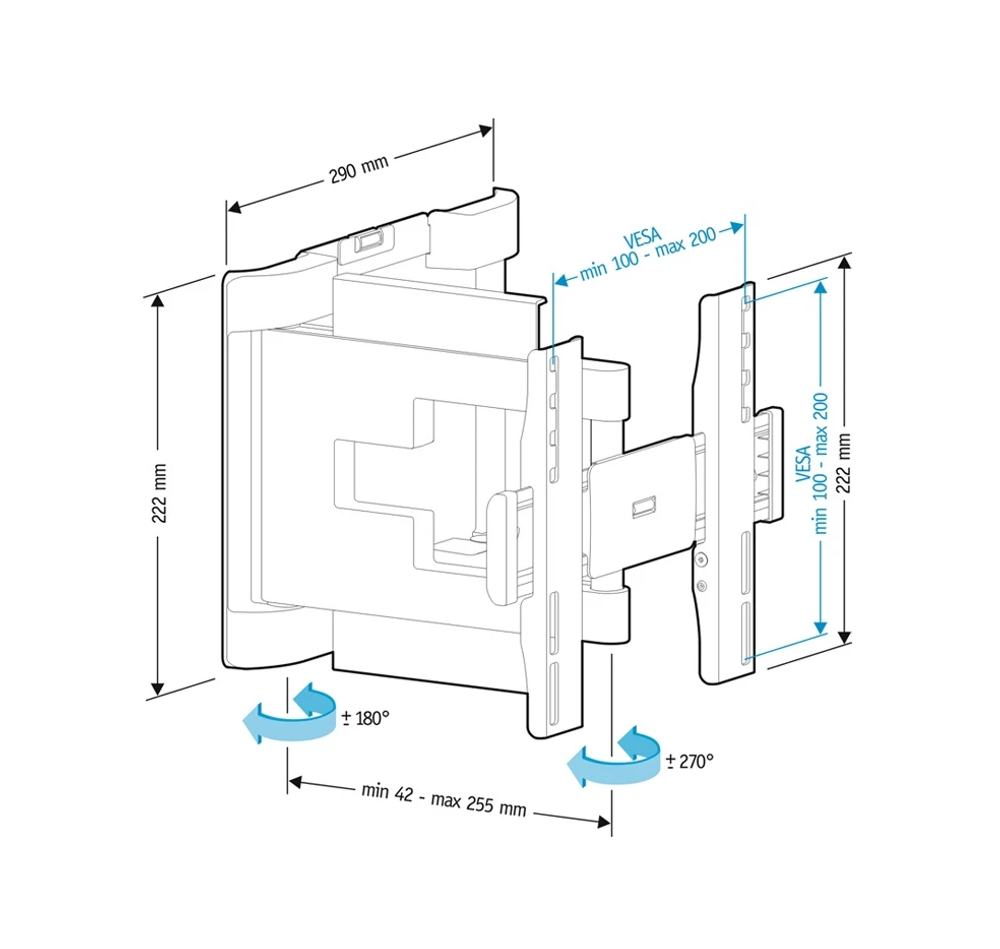 Кронштейн HOLDER LEDS-7016 W