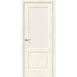 Межкомнатная дверь Неоклассик 33 Nordic Oak (Нордик Оак) стекло Magic Fog, Браво