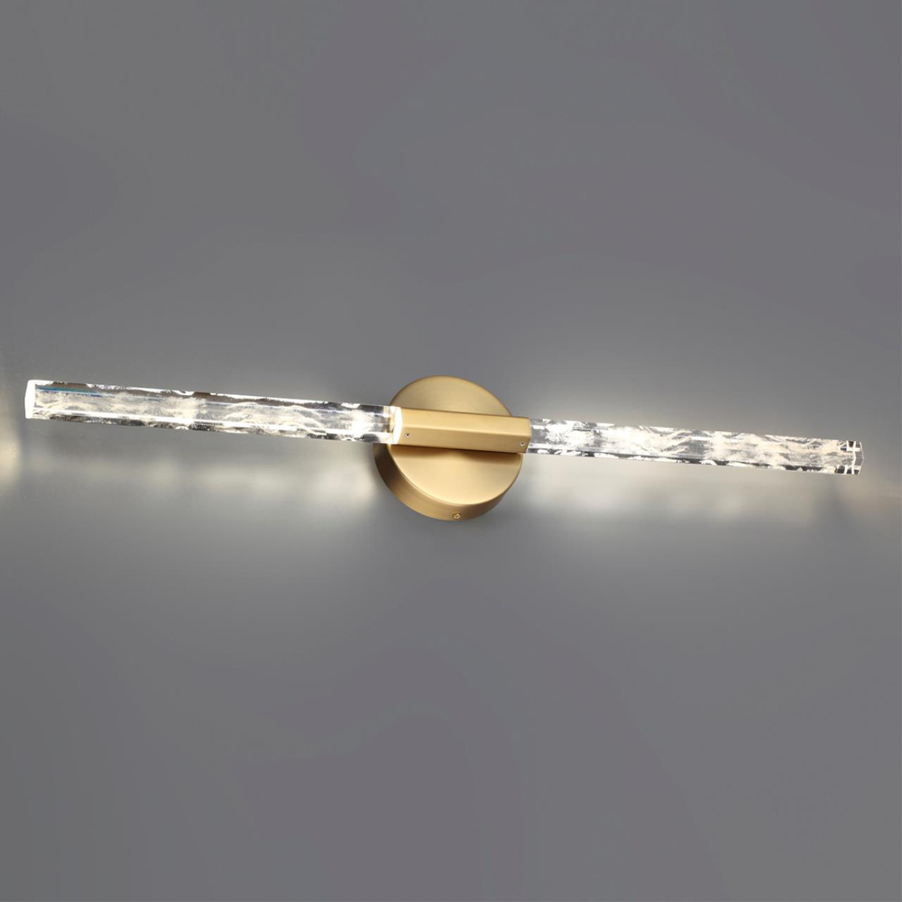 6679/6WL L-VISION ODL24 237 Настенный светильник античная бронза/металл/хрусталь IP20 LED 6W 360Лм 4000K ALETTA