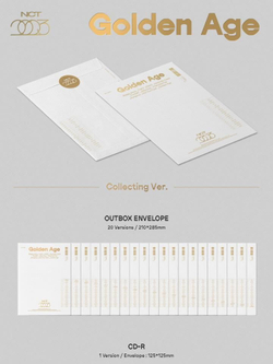 Альбом NCT - Golden Age 4th Album COLLECTING Version 20 Cover SET