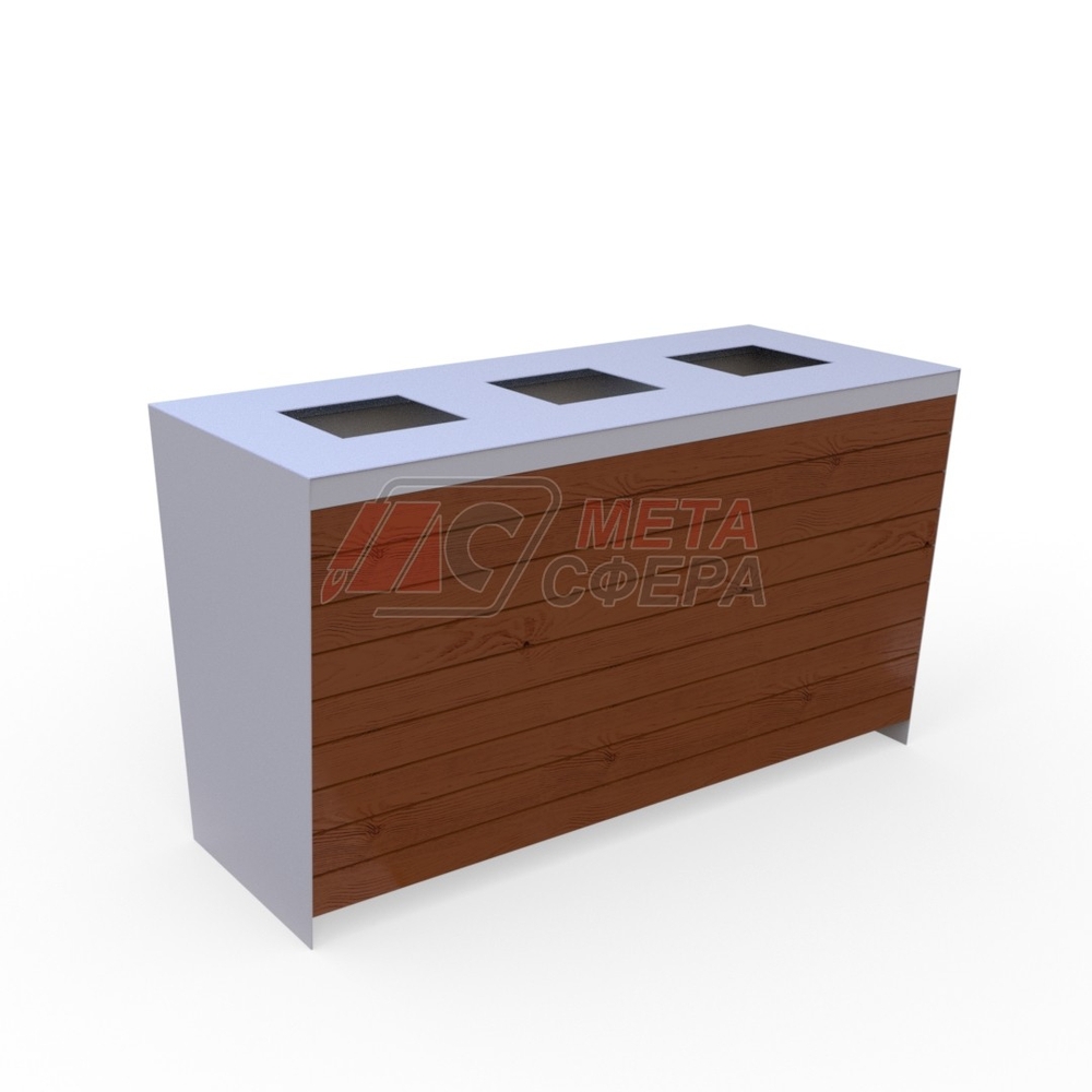 Урна Прага для раздельного сбора мусора