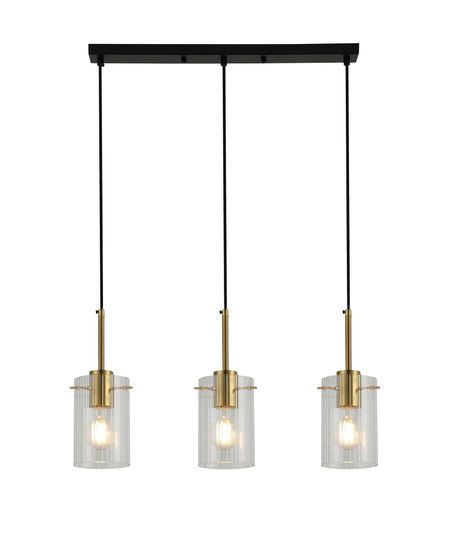 74643/3L COPPER+BLACK (5) Люстра (RL)