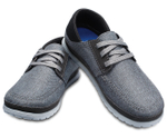 Кеды Crocs Santa Cruz Playa Lace-Ups Серые