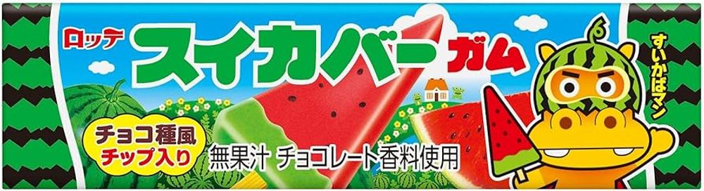 Резинка жевательная Watermelon bar со вкусом арбуза Lotte, 26.1г