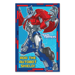 Игра с наклейками "Трансформеры" 12 шт
