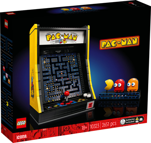 Конструктор LEGO Icons 10323 Игровой автомат PAC-MAN