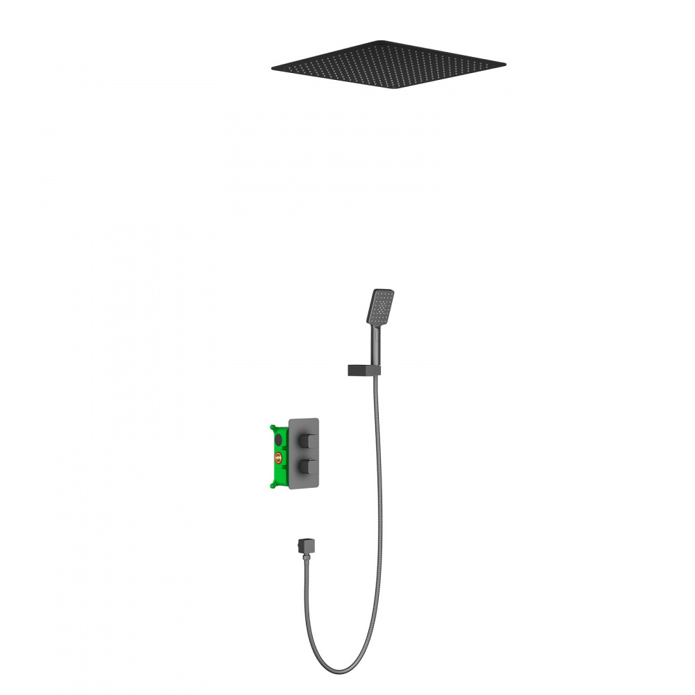 Душевой комплект Timo Petruma SX-5029/03SM чёрный